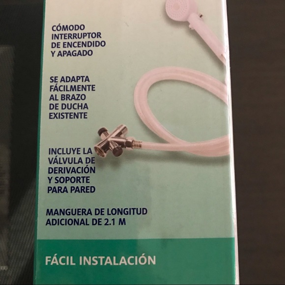 MEDLINE HANDHELD SHOWER BATH SAFETY w/Wall Holder 84" hose Never Opened - Picture 5 of 10